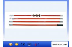 China 500KV Overhead Line Construction Tools Fiberglass Telescopic Hot Insulation Stick supplier