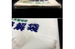 China Biodegradable Gravure Printing PLA PBAT Packaging Poly Bags Shopping Pouch Bag supplier