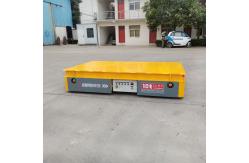China 10T Concrete Die Transfer Car , Remote Control Material Handling Trolley supplier