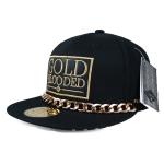Black Flat Brim Unisex Snapback Caps Stylish And Comfortable Headwear for sale