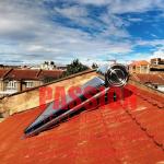 Indirect Circulation Solar Water Heater Roof Mounted Solar Water Heating System for sale