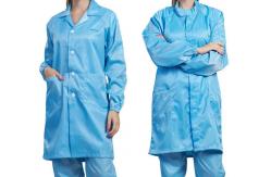 China ESD Cleanroom Coverall Antistatic Lab Coats ESD Suit Work Clothes supplier