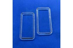 China Frosted Transparent Clear Quartz Glass Products Ring supplier