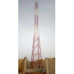 50m Tripod Steel Microwave Antenna Tower , Self Supporting Communication Tower for sale