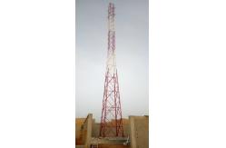 China 50m Tripod Steel Microwave Antenna Tower , Self Supporting Communication Tower supplier