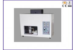 China YY208 Vertical Flammability Tester / Rigid Cellular Plastics Burning Test Apparatus supplier