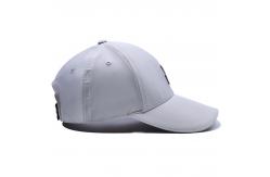 China Customizable 6 Panel Baseball Cap Curve Peak Style Rubber Patch Logo supplier