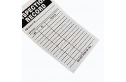China Customizable Plastic Safety Tag with Printed Design supplier