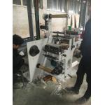Rotary Knife Die Cutting Machine , Automatic Slitter Rewinder With Turntable Rewinding Station