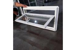 China 75mm Series Reverse Vinyl UPVC Hopper Window Inward Tilt supplier