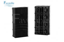 China 131241 Small Black Nylon Bristle Block Used For FX Q25 Cutter Machine supplier