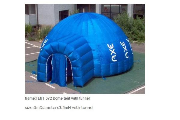 Inflatable Tent / Inflatable dome tent / inflatable tunnel tent