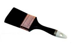 China Wide Black Bristle Paint Brush For Polyurethane supplier
