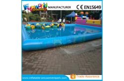 China Customized Inflatable Water Pool / Swimming Pool With Paddle Boat CE Approval supplier