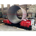 Heavy Duty 100 Tons Tank Turning Rolls , Welding Roller Stand Steel Rolls Red / Black for sale