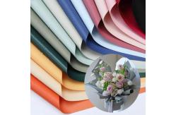 China Customized Handmade Floral Wrapping Paper for Thickened Plain Elegant Packaging supplier