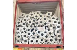 China Hongxin Round Shape Hot Roll Steel Galvanized Illumination Lighting Steel Pole supplier