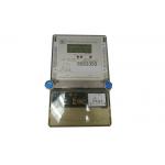 High Accuracy Single Phase Electric Meter ON / OFF Control With LCD Display for sale