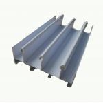 1.2mm Thickness Extruded Aluminum Profiles For Door Frame White Powder Surfaces for sale