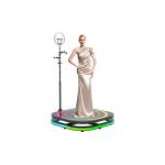 Rotating Platform 360 Wedding Photo Booth Auto Slow Motion Spinner 360 Booth for sale