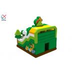 Customized Inflatable Bouncer Castle With Slide Safari Park Bouncy House