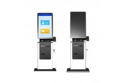 China AC/DC Powered Ethernet Check In Kiosk Touchscreen Interface Hotel supplier