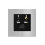 Aluminum Frame Multimedia Wall Socket UK standard USB / Bluetooth / HDMI for sale
