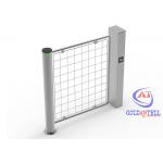 Vertical Security Turnstile Gate RFID Card Open Cargo Stainless Steel Customized Door for sale
