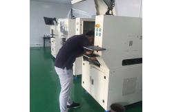 China Wood Packaging Material Double Station High Precision Labeller for Barcode PCB Board supplier