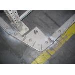 Powder Coated narrow aisle racking system Q235B used High Density storage rack for sale