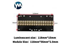 China UV LED Module 320W High Power UV LED Module Line Light Source supplier