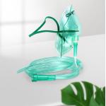 MEDICAL GRADE MATERIAL LATEX FREE OXYGEN MASK FOR CHILDREN AND ADULTS WITH ELASTIC BAND AND BREATHING TUBE for sale