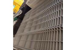 China high-security panel fence   Anti climb welded  fence 358 wire mesh fence supplier