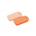 Plastic Orange Perfume Spray Atomizer With Rubber Case Credit Card