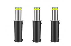 China Crash Tested Security Drop Down Bollards Programmable Logic Controller PLC IP68 Waterproof supplier