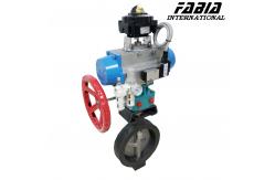 China Pneumatic Control  Butterfly Valve Clamp End supplier