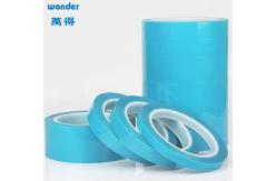 China Rubber Base Wonder PVC Adhesive Tapes Blue Masking Adhesive High Temp Retardant supplier