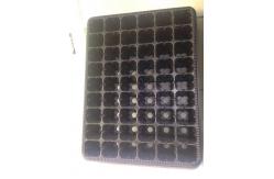 China 72 Hole Microgreen Hydroponic Growing Plastic Planting Tray With Drain Hole supplier