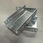 Silver Steel Cable Tray  For Wall Mounted Or Ceiling Mounted Silver Installation Method Business Type Manufacture for sale