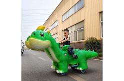 China Simulation Animatronic Dinosaur Ride , Walking Remote Control Dinosaur supplier