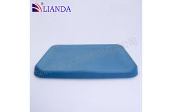 China Black Memory Foam Back Support Cushion , Lumbar Sleeping Bolster Pillow supplier