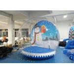 Durable PVC Tarpaulin Outdoor Inflatable Snow Globe Customzied Logo for sale