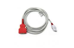 China Length 2.2m SPO2 Extension Cable For  Gray TPU Jacket Cable supplier
