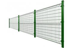 China 3D Curvy Steel Galvanized Welded Mesh Security Panels With Powder Coated Surface supplier