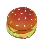7cm Hamburger Fries Fluffy Squeaky Toy Ball Eco Friendly for sale
