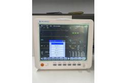 China Hospital Emergency ICU Monitoring Device Portable Multiparameter Monitor Optional Printer supplier