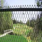 100ft 8ft 6ft Black Galvanized Chain Link Fence Galvanized Diamond Wire Mesh for sale