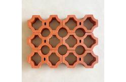 China Architecture Breezeway Block Wall Perforated Fire Brick Air Vent Brick supplier