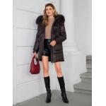Bio Down Coat Functionality Real Fox Fur Coat Machine Washable Care Instructions