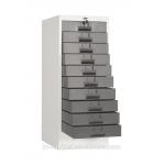 Waterproof 938mm High Steel Map Drawer Filing Cabinet